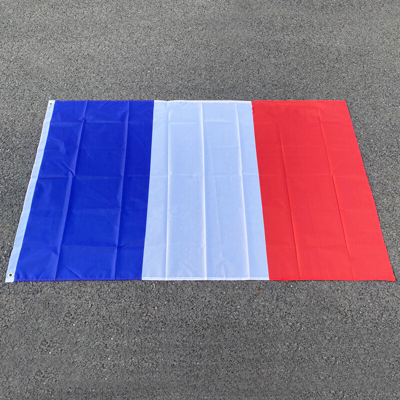Aerlxemrbrae 국기 프랑스 배너 깃발 90*150cm 60*90cm 국가 폴리스터 프랑스 국기