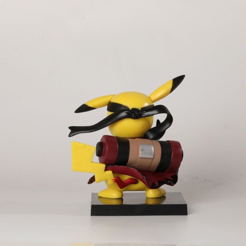 Figura de acción de Pokemon Pikachu de 13CM, modelo de bola de elfo de juego de Pokemon, muñeco de Anime de dragón de fuego, regalo para niños, figura de Anime de Naruto