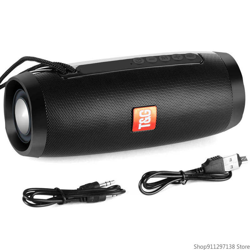TG157 Colorful Bluetooth Speaker Outdoor Portable Colorful Light Card Creative LED Light Audio