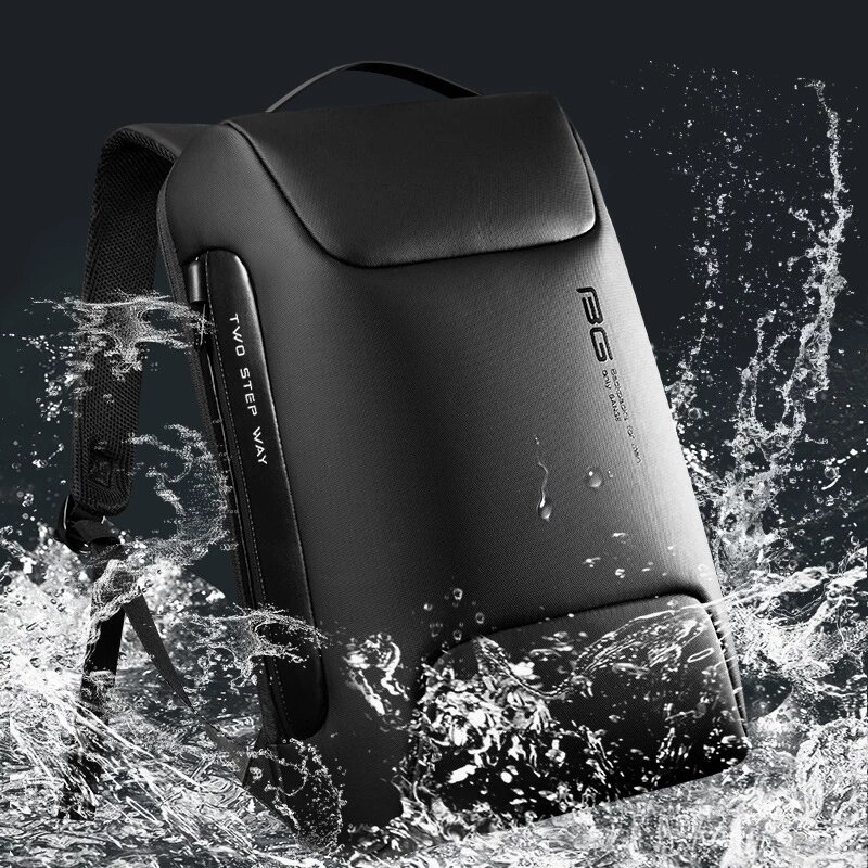 Anti-theft 15.6 Inth Laptop Backpack Waterproof Multifunctional Business Bag for Men USB Charging Short Trip Shoulder Bags