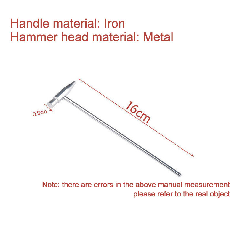 1pcs Mini Hammer Advanced Small Steel Hammer Jewelry Maintenance Tools