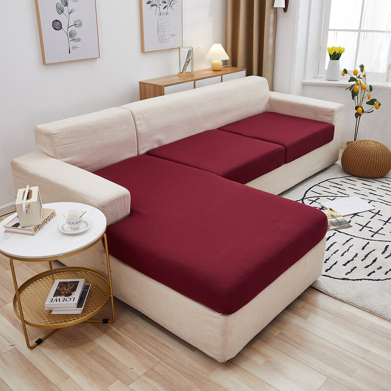 Verão elasticidade sofá assento capa de almofada para móveis protetor de sofá capas para animais de estimação crianças lavável sofá caso de almofada removível