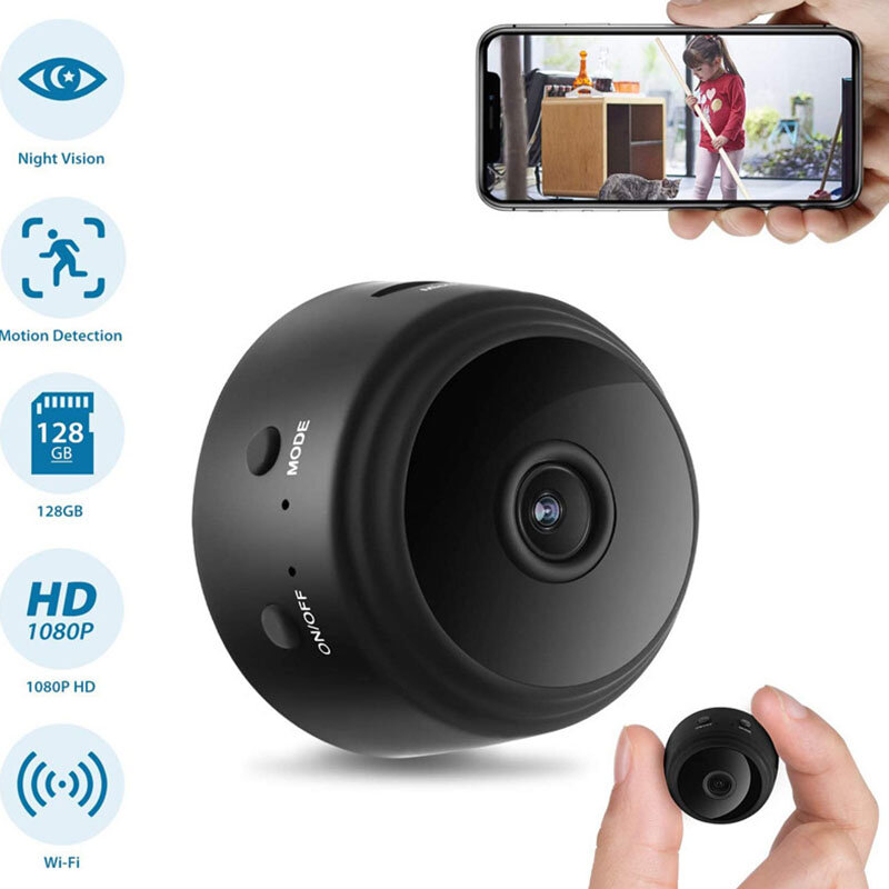 A9ミニカメラwifiカメラ1080p hd ipカメラナイトバージョン音声ビデオセキュリティワイヤレスミニビデオカメラ監視カメラ