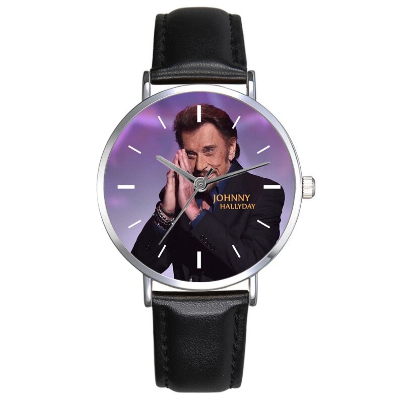ジョニーハリーデイ女性用時計歌手ロックフレンチファン