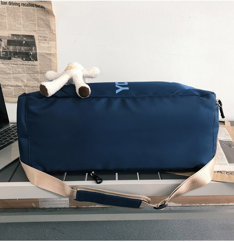 YILIAN-대용량 2022 신제품 핸드백 여행 가방, 선하 전화 어깨 여행 탑승 경량 피트니스 더플 백