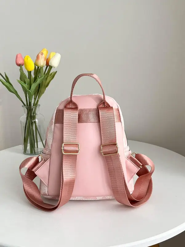 Функциональный рюкзак с цветочным узором
