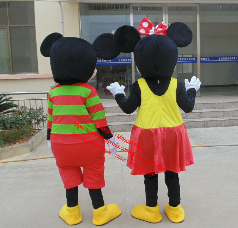 Gorąca sprzedaż mysz kostium maskotka kreskówka zwierzęta garnitur do odgrywania ról reklamowych gry rekwizyty maska aktywność urodziny prezent świąteczny 012