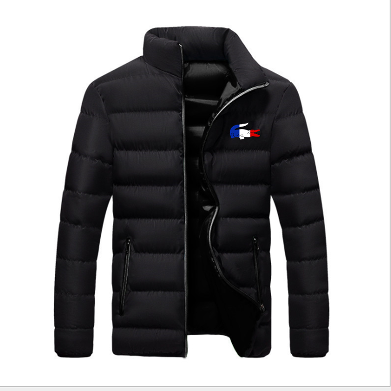 New Warm Thick Men Winter Casual Mens Outwear Coats Solid Stand Collar Male Windbreak Lightweight Jacket Men's Puffer