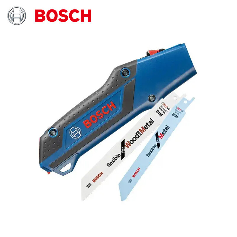 Bosch Professional 2608000495 Hand Sawing Set Handle for Recip Saw Blades Including Recip Saw Blades (1 x S 922 EF,1 x S 922 VF)