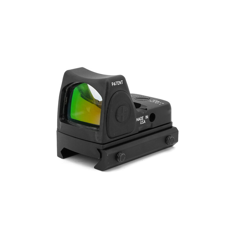 นักรบศักดิ์สิทธิ์ RMR ชม1x Reflex Red Dot Sight LED ปรับได้3.25 MOA กับ Glock และปืนไรเฟิล1913 Picatinny mount