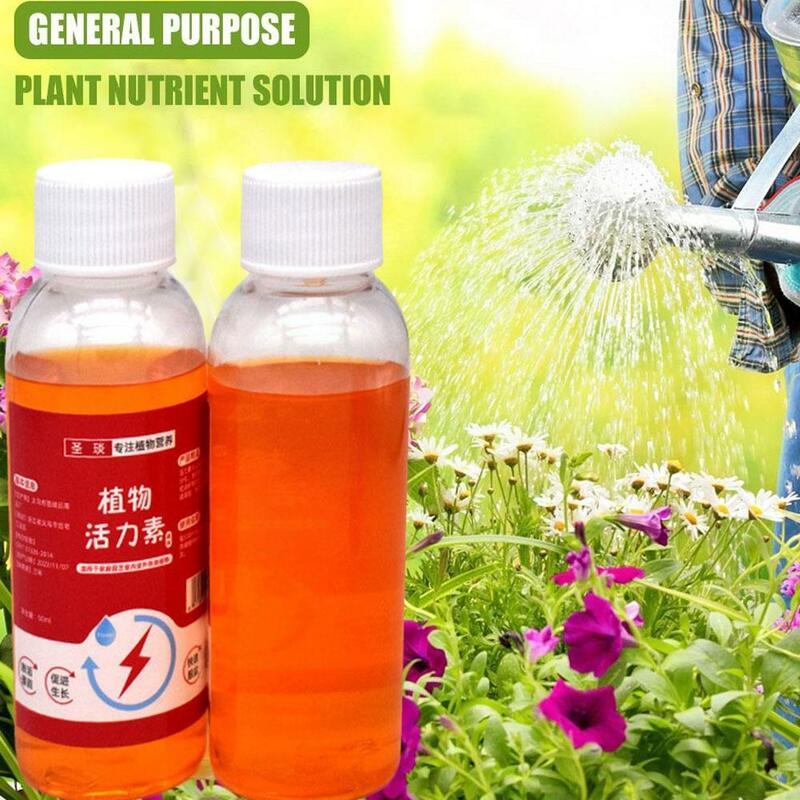50ml Planta Nutriente Líquido Multifuncional Crescimento Vegetal Suprimentos Enhancer Universal Home Fertilizer Supply Jardim Pl T3W5
