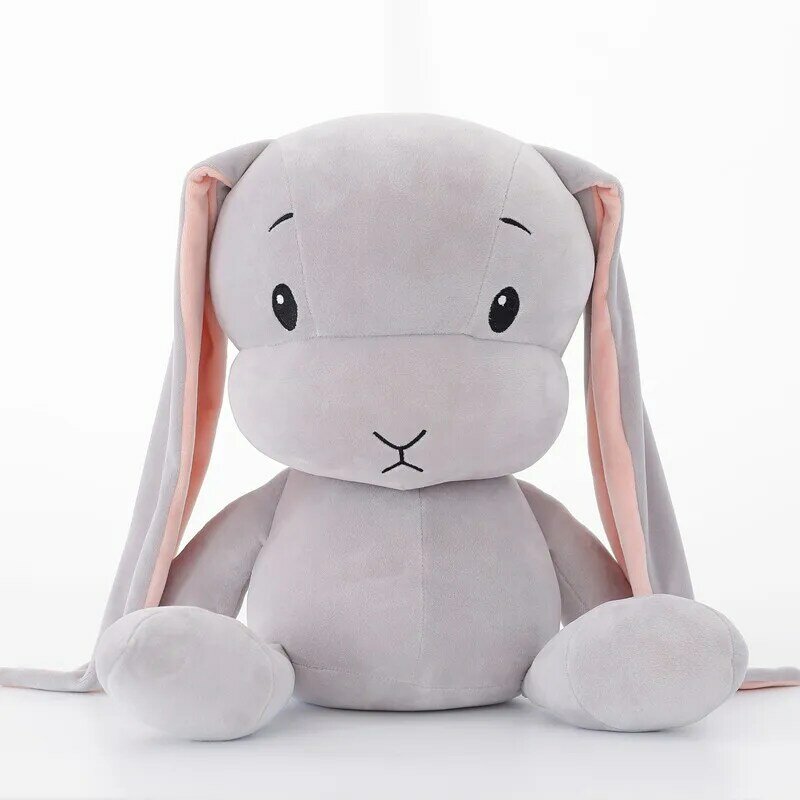 Conejo de peluche Kawaii para niños, muñeco de peluche de 30-50CM, bonito Conejo, regalo para dormir