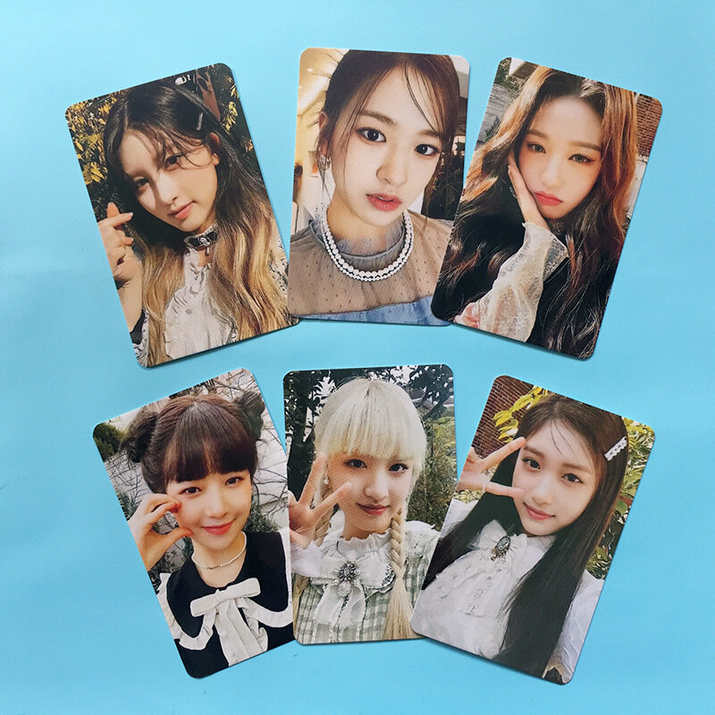 6Pcs/Set Wholesale Kpop IVE Postcard New Album 2022 A RQY OFSUNSHINE Lomo Card Print Cards Poster Picture Fans Gifts Collection