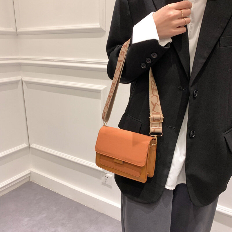 Tas bahu wanita kecil Fashion tas selempang kulit PU untuk wanita 2023 tas tangan desainer tren baru dompet ponsel