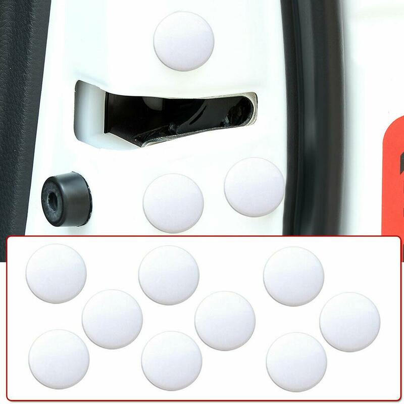 Car Interior Door Lock Screw Protector Sticker Cover Scerws Cap accessori antiruggine coperture per finiture interne Styling Drop shipping