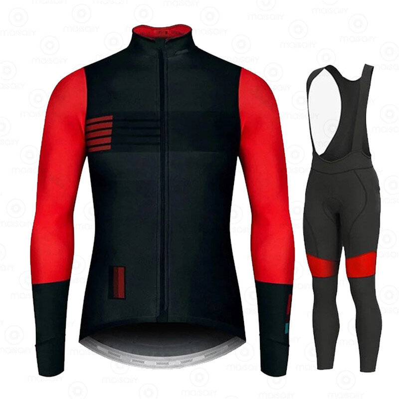 Spring Cycling Jersey 2022 Raphaful New Bike Tops Autumn Long Sleeve Clothing Ciclismo Bicycle Clothes Triathlon Cycling Set
