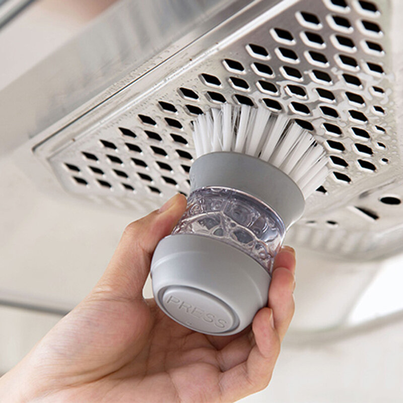 2020 Nieuwe Huishoudelijke Keuken Wasmiddel Schotel Borstel Zeep Pot Gebruiksvoorwerpen Met Dispenser Schoonmaken Badkamer Cleaning Tools