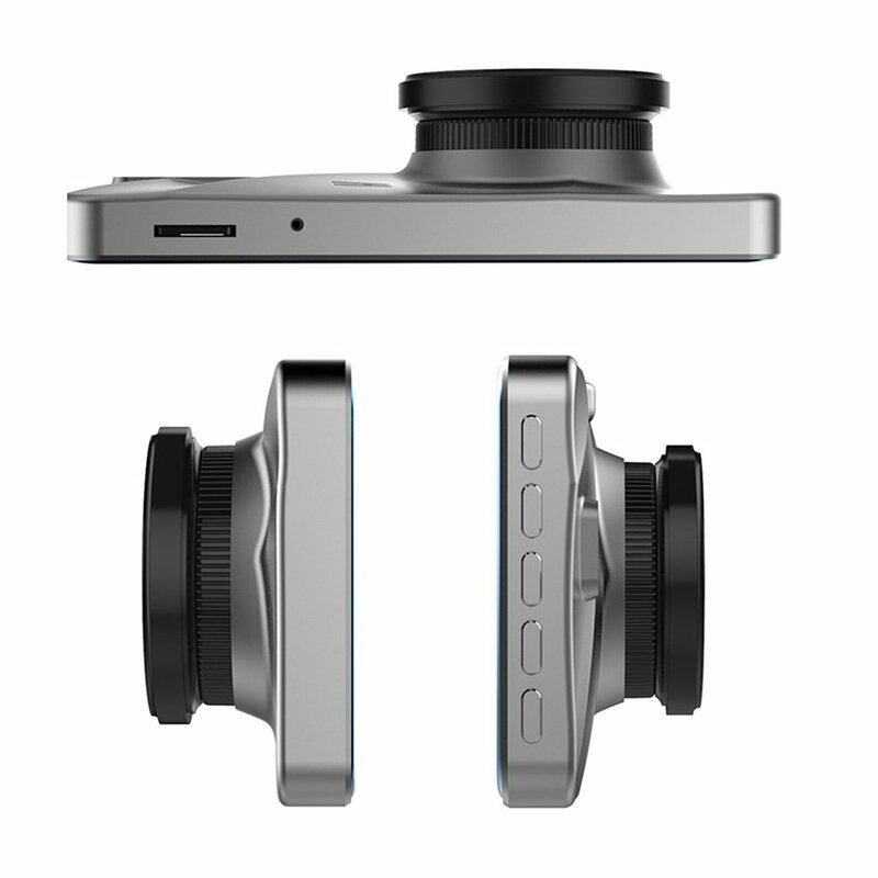 4นิ้ว1080P Dual เลนส์170องศากล้อง Dvr Dash บันทึกภาพอัตโนมัติ G-Sensor Night