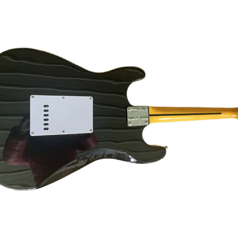 Estilo clássico, preto guitarra elétrica entrada iniciante guitarra elétrica pacote de presente