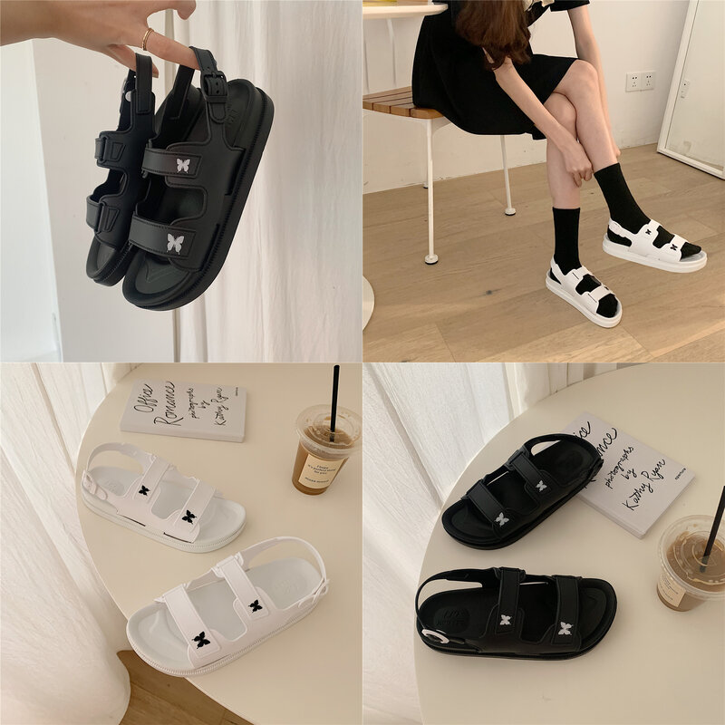 Yellow Korean Sandals Women 2022 New Platform Sandals Summer Shoes Women Heels Lightweight Shoes Platform Sandals