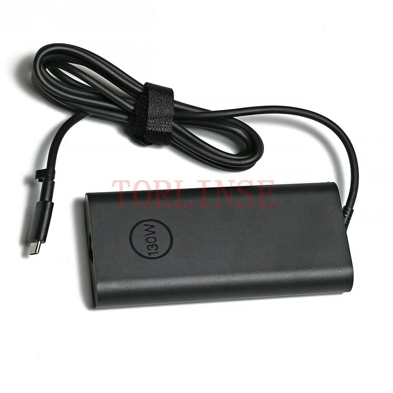 Nieuwe 130W Usb-C Type C 20V 6.5A Laptop Charger Voor Dell Xps 15 9570 9575 DA130PM170 HA130PM170 HA130PM130 Ac Voeding