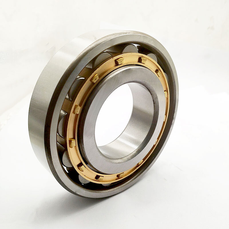 SHLNZB Bearing 1Pcs  N206 N206E N206M  N206EM N206ECM C3 30*62*16mm Brass Cage Cylindrical Roller Bearings