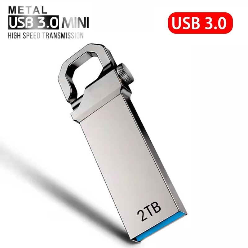 USB 3.0 512GB Ổ Bút 32GB-2TB Pendrive 1TB Kim Loại Đèn 1TB Đèn Flash đĩa Đèn LED 2TB Đĩa U 1TB Ổ USB Flash 512GB