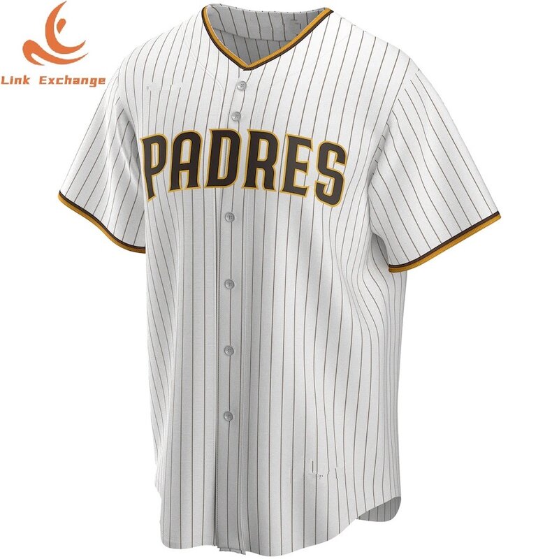 2022ใหม่ San Diego Padres ผู้ชายผู้หญิงเด็กเยาวชนเบสบอล Fernando Tatis Jr.เย็บเสื้อยืด