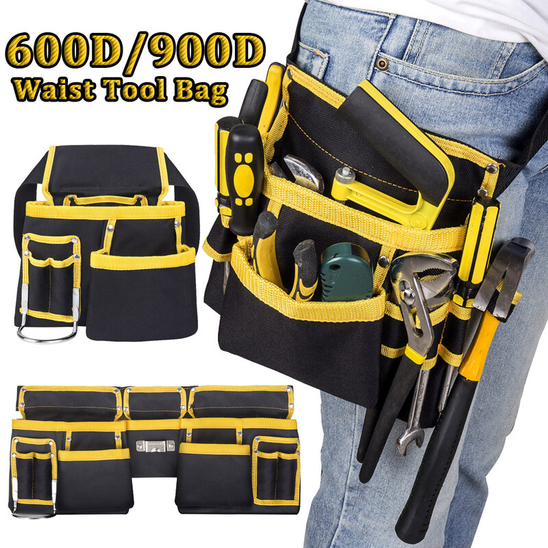 Multi-functional Electrician Bag Waist Belt Pouch Storage Organizer Tool Kit Case For Electrician Belt Tool Holder Repair Tools