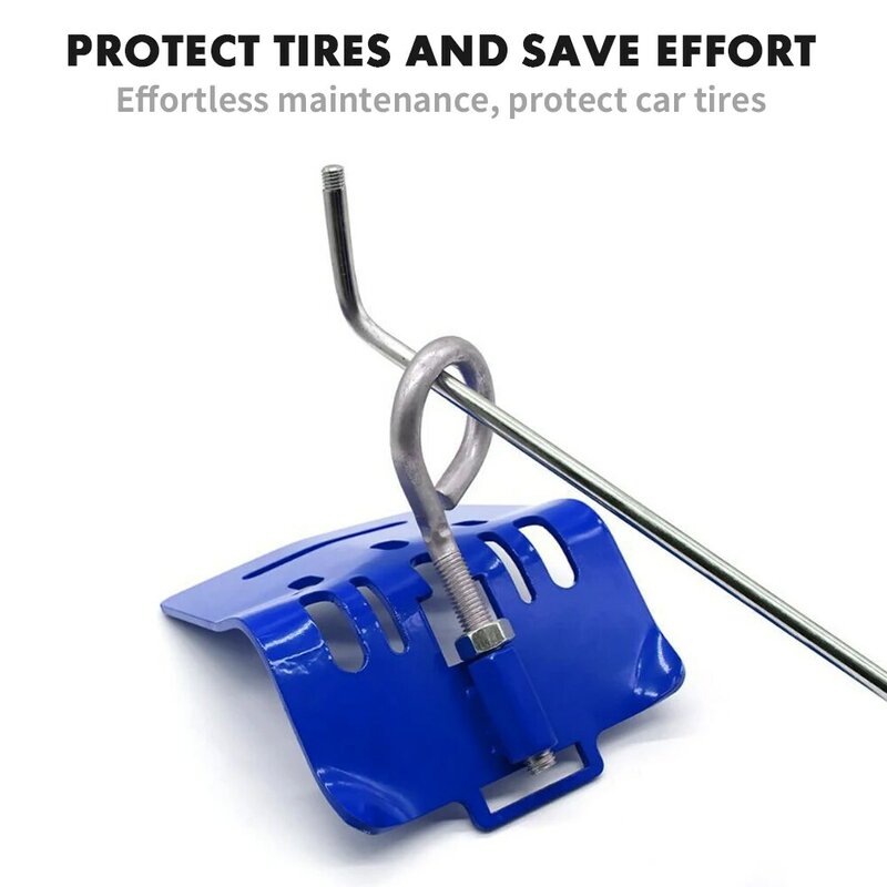 Car Dent Repair Tire Support Tool Traceless Sheet Metal Spray Paint Shaping Crowbar Bracket Base Bump Repair Garage Hand Tool