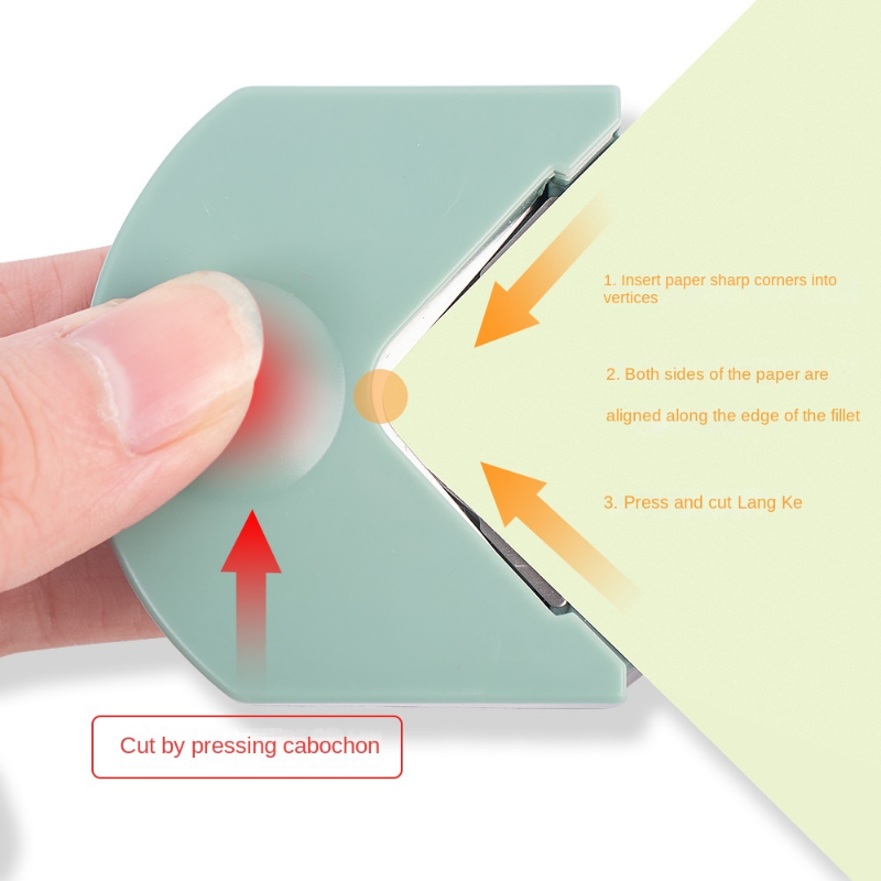 Угловой резак для резки и закругления бумаги, угловой резак для пластиковой ПВХ пленки, визитной карточки, угловой резак