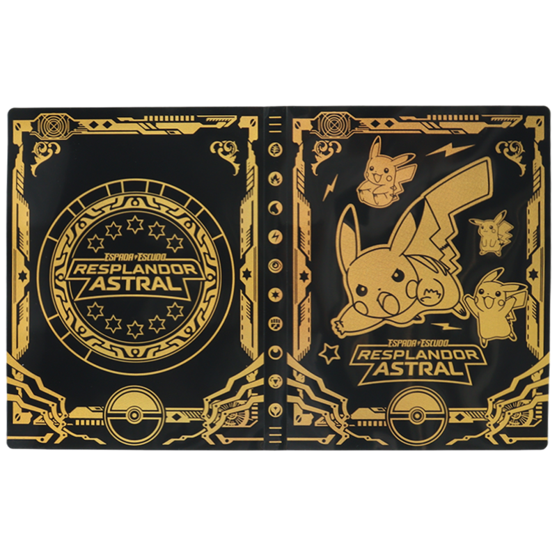 VMAX GX-Almacenamiento de tarjetas de Pokemon para álbum, carpeta Grande de colección con 9 bolsillos, 432 piezas