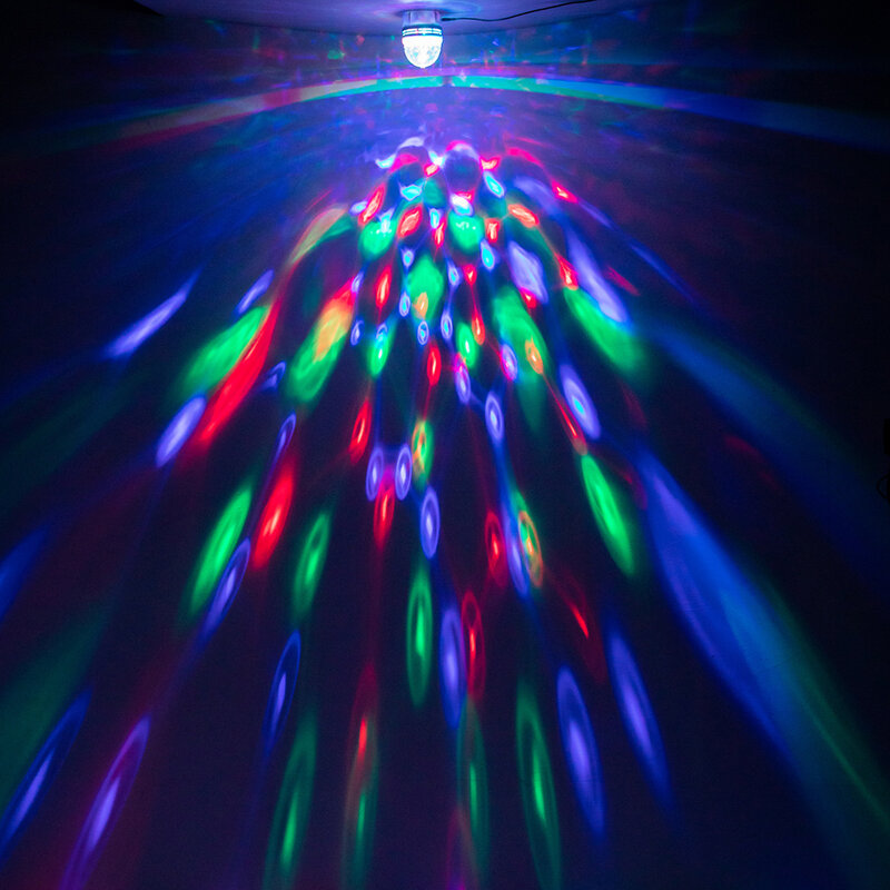 Veilleuse LED rotative avec étoile, projecteur de scène Disco DJ, lampe d'ambiance pour chambre d'enfants, décoration de fête d'anniversaire, éclairage d'intérieur