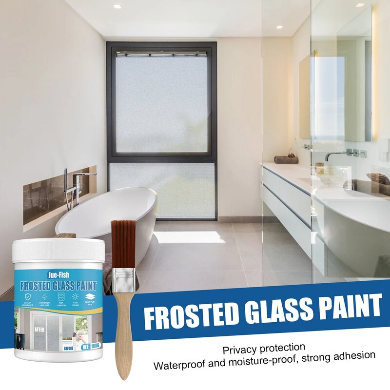 200G Frosted Glass Paint Doors and Windows Shading Frosted Glass Paint Fog Glass Paint Hazy Frosted Window Shading Paint