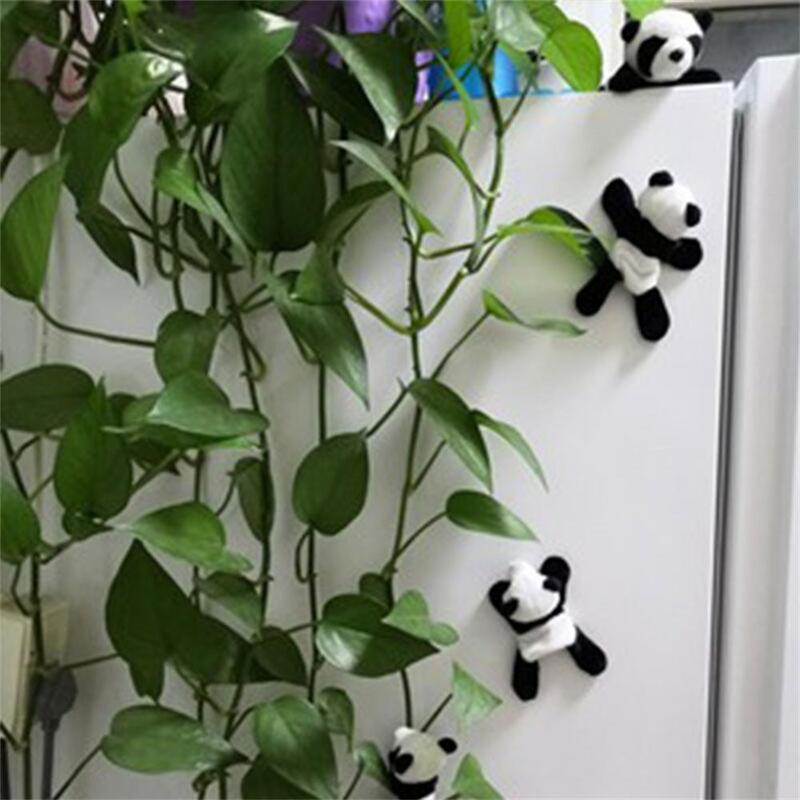 Home Decor Lembrança Macio Bonito Adesivos De Parede Frigorífico Festival Presentes Conveniente Panda Frigorífico Adesivo Casa Decoração Dos Desenhos Animados