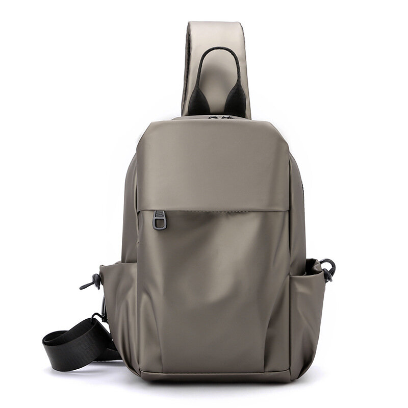 Men's Chest Bag Fashion Shoulder Crossbody Bags for Man 2022 Casual Designer Sling Sports Side Male Handbag Travel Sholder Phone