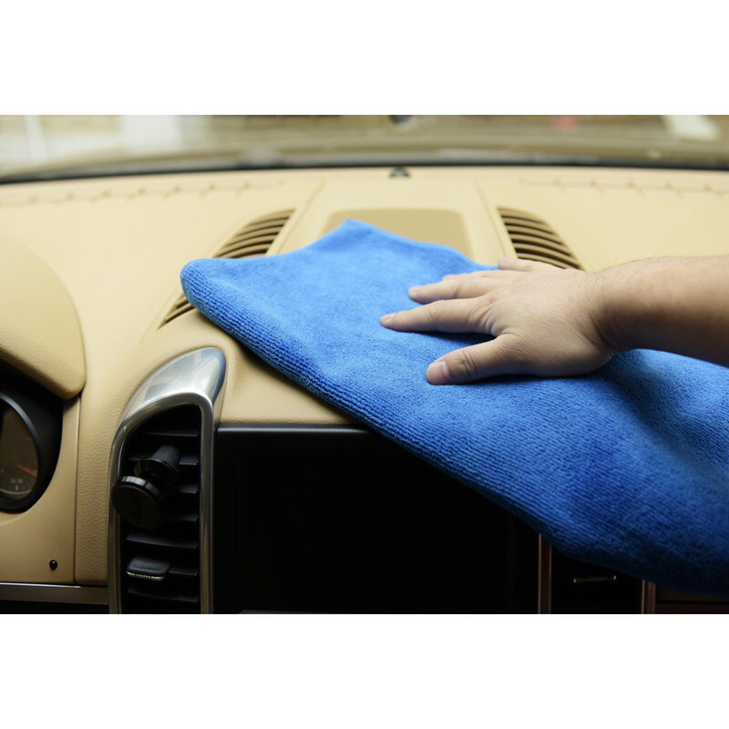 Toalla de microfibra para limpieza de coche, paño de secado para el cuidado del coche, paño de microfibra, 30x30/40/60CM