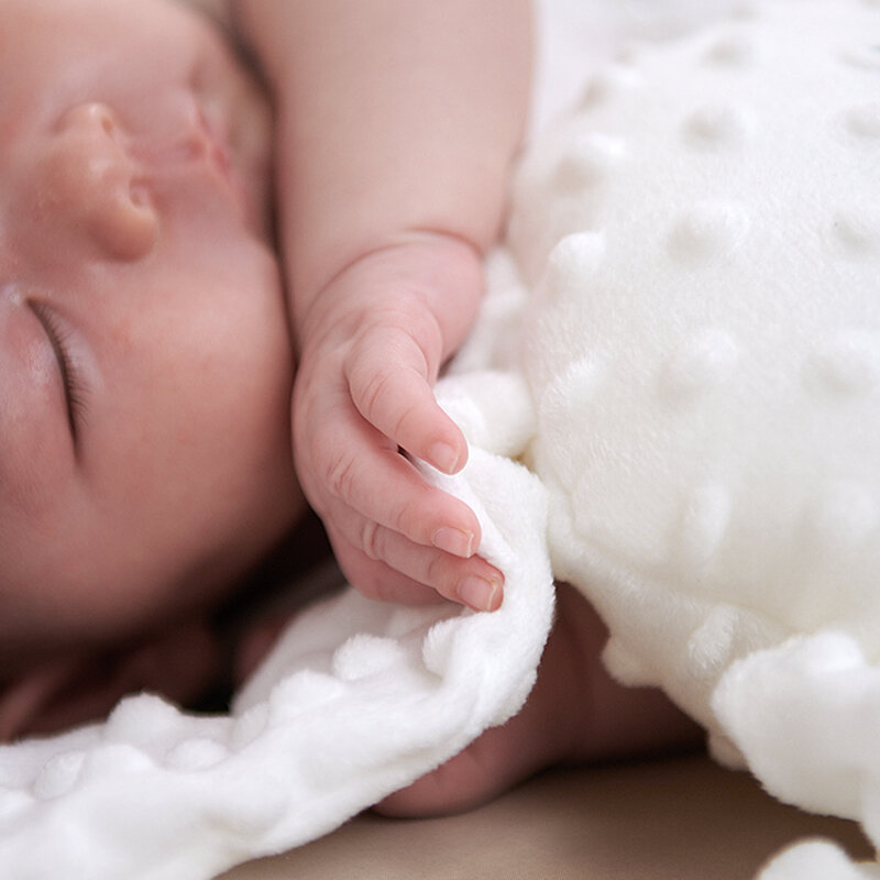 Sunveno coelho recém-nascido calmante travesseiro boneca brinquedo de pelúcia macio cama do bebê amortecedor berço almofada proteção