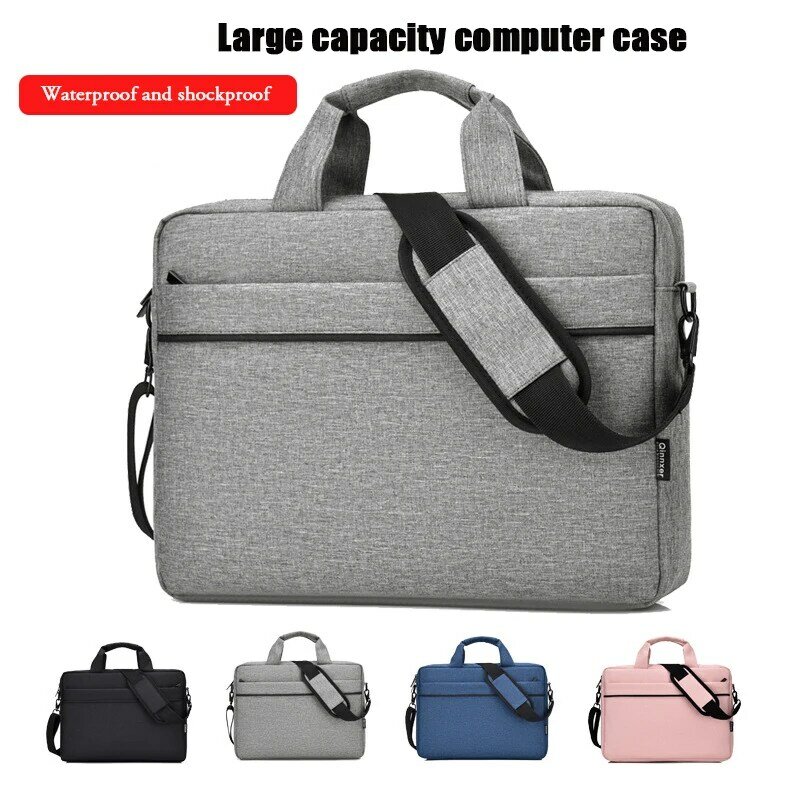 กระเป๋าแล็ปท็อป12 13.3 15.6 14นิ้วโน๊ตบุ๊คกระเป๋าสำหรับ Macbook Air Pro M1 Lenovo Dell Huawei กระเป๋าถือกระเป๋าเอกสาร