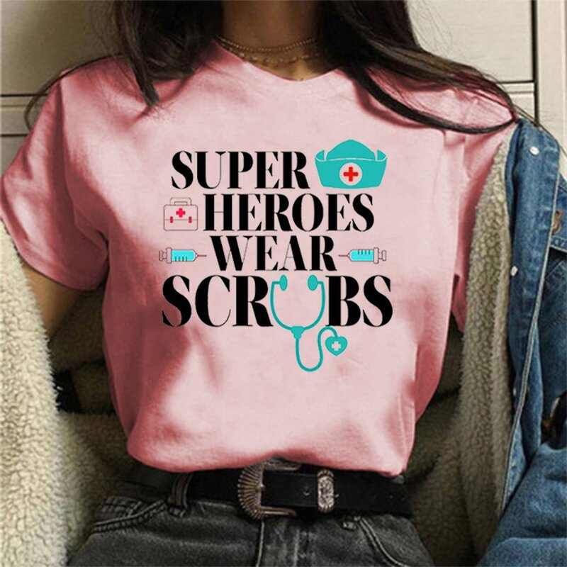 International Nurses Day uomo/donna divertente stampa T-shirt Casual Cool Street Fashion T-shirt coppia Hip Hop camicie top