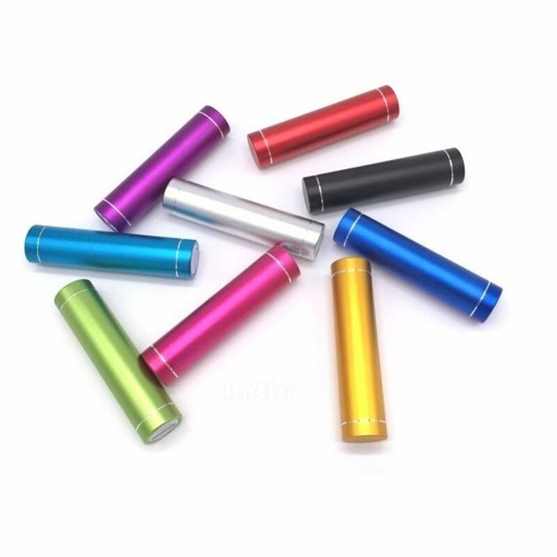 여러 가지 빛깔의 휴대용 보조베터리 케이스 DIY 1x1865 0 보조베터리 상자 셸 배터리 홀더 USB 충전 포트