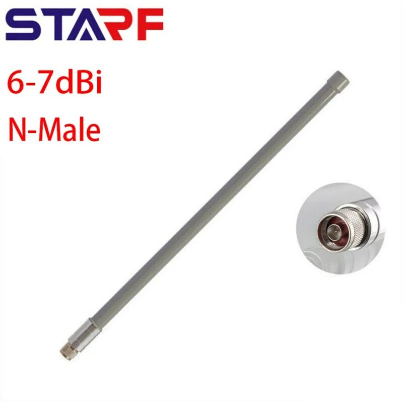 STARF – antenne de mineur à hélium 860-930MHz LoRa 5.8dBi 7dbi, antenne aérienne extérieure en fibre de verre n-male Omni