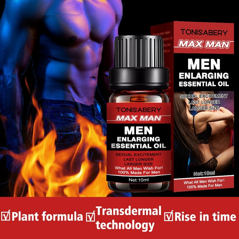 Men'S Private Massage Oil Care Oil Men'S External Longer Enlargement Nourish Adult Oil Delayed Big Revitalizing Couple Oil