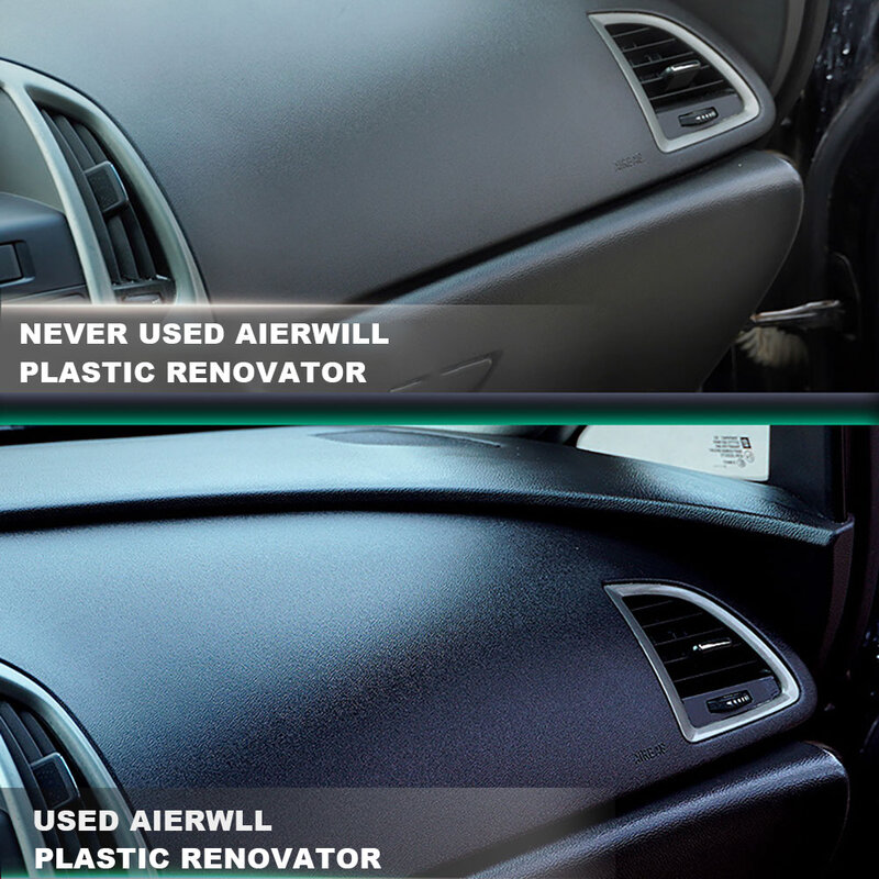Aierwill-renovador de plástico para coche, gomas para restauración de Interior de coche, restaurador de plástico de larga duración para iluminar el coche