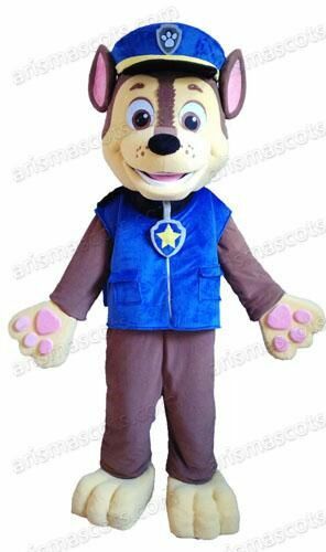 Gorąca sprzedaż pies kostium maskotka Birthday Party Cartoon garnitur przebranie do odgrywania ról Chase Show Game Festival prezent dla dorosłych rozmiar 1040