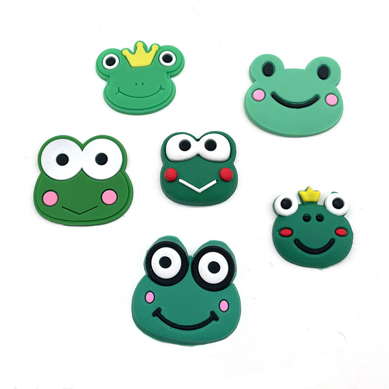 Small Animals Shoe Croc Charms Jibz For Clogs Sandals Buckle Decoration Shoe Accessories Charms With Pins Frogs Dinosaurs Gifts