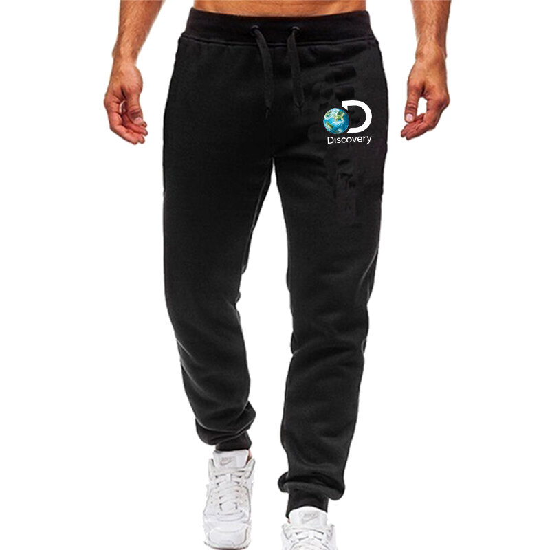 Neue 2023 Discovery Channel Männer Zipper Hoodies Männlichen Sweatshirt + Jogginghose Anzug 2Pcs Warme Trainingsanzug Sets männer Hoodies outwear