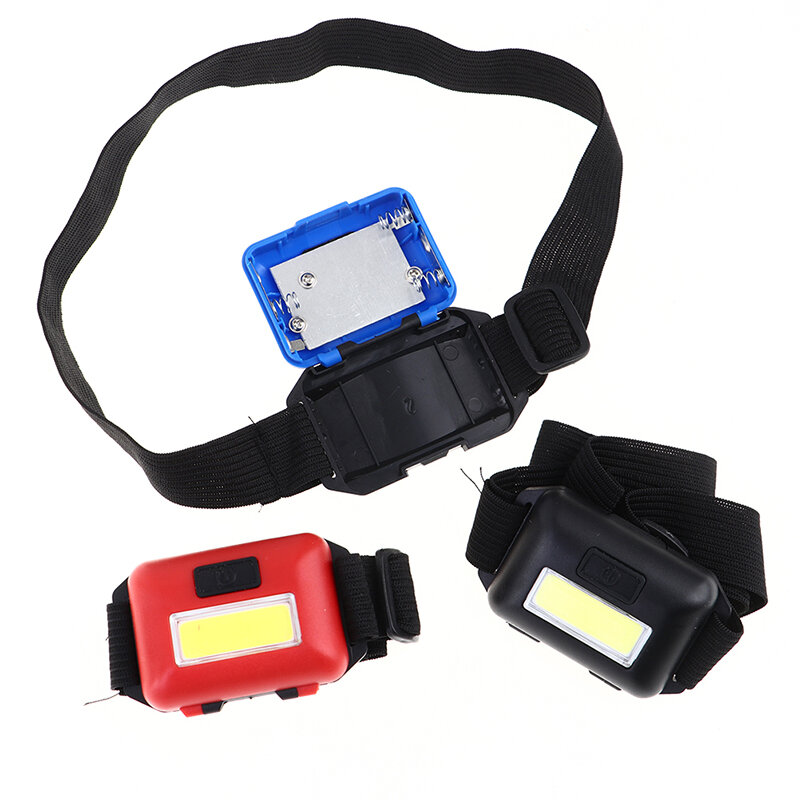 Mini lampe frontale Portable à LED COB, éclairage d'extérieur, idéal pour le Camping ou la pêche, vente en gros