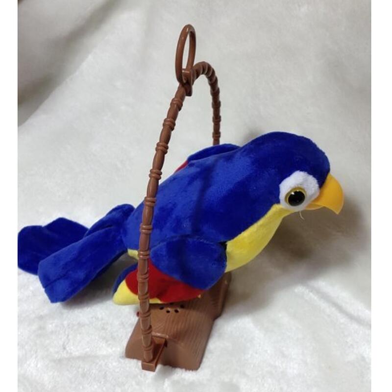 Elektryczny pluszowy rozmowa powtórzyć papuga nadziewane zabawki do wczesnej edukacji obecny