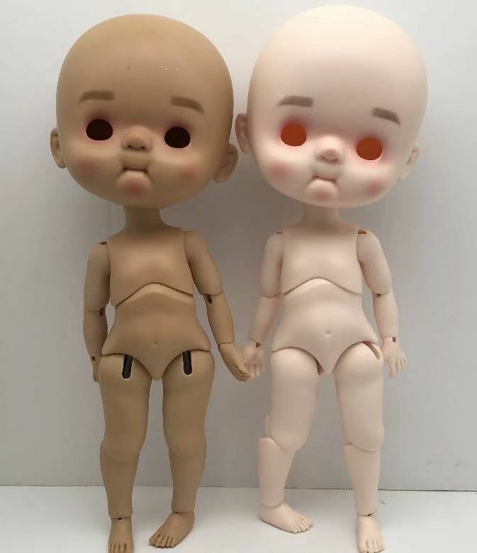 BJD Doll qbaby bjd small body recast Customize Luxury Resin Dolls Pure nude Doll Movable Joints Toys Birthday Present Gift